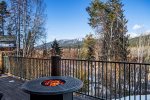 Take in the views of Whitefish Mountain from your deck